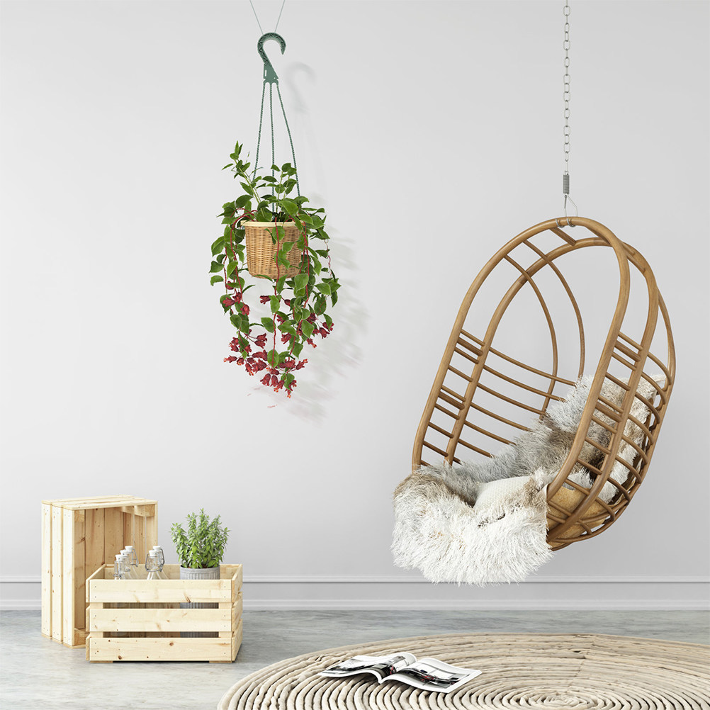 Spider Plant Hanging - Набор из 5 современных минималистичных крючков
