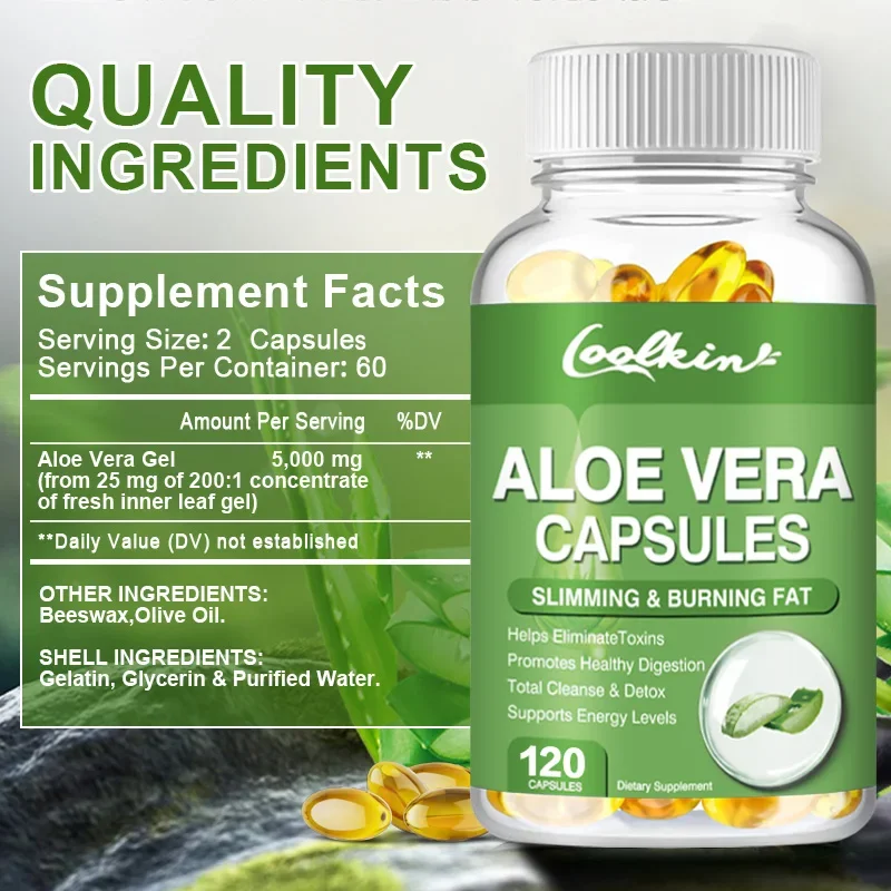 Капсулы с экстрактом алоэ вера – обзор и цена Aloe Vera Pot